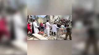 Putin Rocks Ukraine. Four Massive Explosions Rocked the Capital.