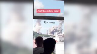 Putin Rocks Ukraine. Four Massive Explosions Rocked the Capital.