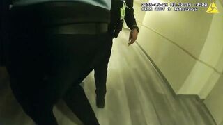 Chicago USA. Fellow Police takes out Man attacking Sargent with a Knife (several angles)