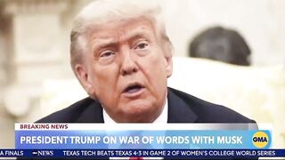JUST IN: Trump calls Elon "A Man who has lost his Mind" Refuses Phone call with Elon Musk
