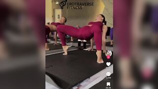 WOW: Whatever she's Training she nailed it