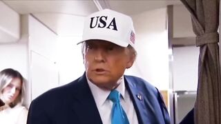 Trump said that Ukraine gave Russia a reason to go and "bomb them to hell." (Russian Bomber Video)