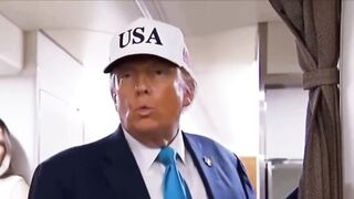 Trump said that Ukraine gave Russia a reason to go and "bomb them to hell." (Russian Bomber Video)