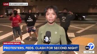 ABC: L.A. ICE riots “very peaceful.”