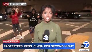 ABC: L.A. ICE riots “very peaceful.”