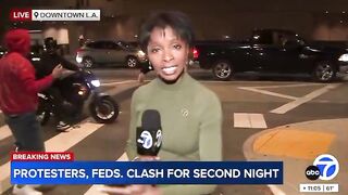 ABC: L.A. ICE riots “very peaceful.”