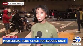 ABC: L.A. ICE riots “very peaceful.”
