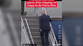 Old Man Can Barely Walk Up Stairs