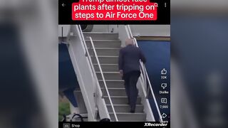Old Man Can Barely Walk Up Stairs