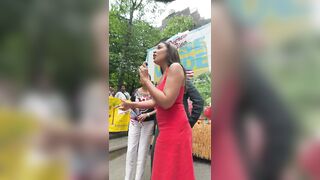 A Chubby Looking AOC is out there Trying to Still be Relevant.