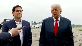 TRUMP: "If officials stand in the way of law and order, yeah, they will face charges."