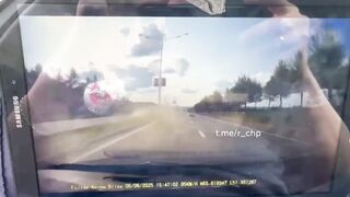 27 Year Old Biker never Stops right into Metal Pole on the Highway