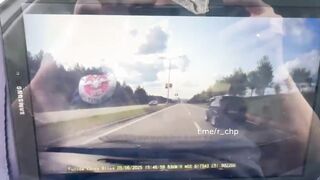 27 Year Old Biker never Stops right into Metal Pole on the Highway
