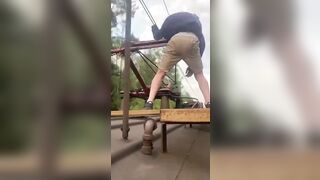Dumbest Train Surfer yet, this Kid tries to get Electrocuted to Death