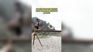 Woman found the Perfect Business Partner, a Goose