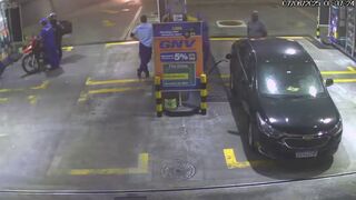 Explosion at Gas Station in Brazil resembles a Missile attack