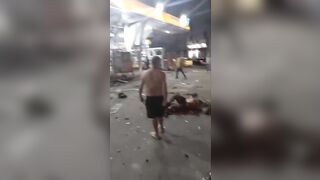 Explosion at Gas Station in Brazil resembles a Missile attack