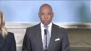 WOW: NYC Mayor Turning MAGA? Issues STRONG Warning to Protestors ... Says he'll Stick is Foot Right up Their Arses!