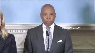 WOW: NYC Mayor Turning MAGA? Issues STRONG Warning to Protestors ... Says he'll Stick is Foot Right up Their Arses!