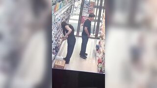 Total Pervert caught by Store Security Cameras with Asian Girls