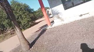 FULL: Out-of-control truck invades restaurant on the side 174 in Brazil; (All Angles)