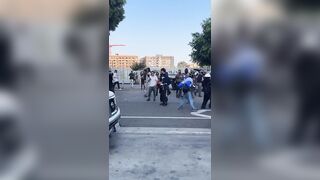 Woke Telemundo Goes To LA Riots to Report on How Peaceful They Are... Van Gets Destroyed.