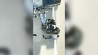 Illegals record themselves Harassing Random People, get Immediate Karma