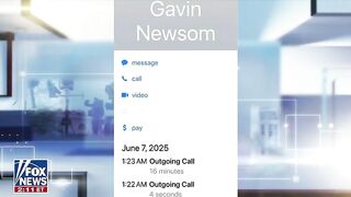 This is gold. President Trump proves Gavin Newsome (Cal Gov) Lied about Phone Call. Shows the Evidence