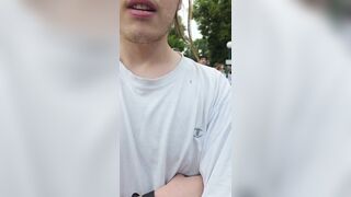 Raw footage. Reporter kicked hard in the back at the anti-ICE rally in Denver