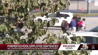 Married High School Counselor's jaw Drops as she's Sentenced for Sex with Student