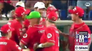 Republicans just Beat the Democrats, 13-2 for their Fifth Consecutive Congressional Baseball Game Win