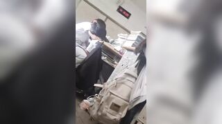 Hot for Teacher...Colleague teaching Teacher how to Relax