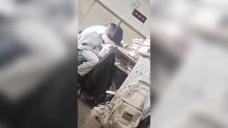Hot for Teacher...Colleague teaching Teacher how to Relax