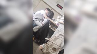 Hot for Teacher...Colleague teaching Teacher how to Relax