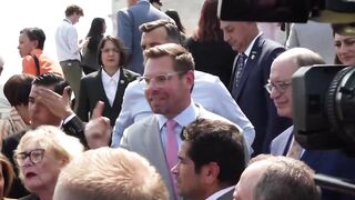 Rep. Eric Swalwell says "if you don’t protest Saturday “Democracy dies.”