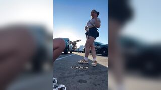 Loud mouth karen punished hard by angry mother in public park