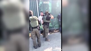 trump gestapo grabs US citizen?