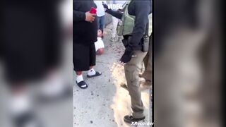 trump gestapo grabs US citizen?