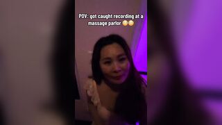 Caught Recording in Thailand Massage Parlor