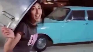 Brilliant! Israeli Girl has her Private Iron Dome..Why didn't anyone else think of this?