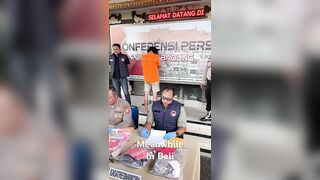 Indonesian Police Caught Australian Tourist with Drugs in his pocket
