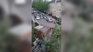 Another "new normal" day in "Modern London".