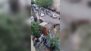 Another "new normal" day in "Modern London".