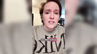 Liberal woman BREAKS DOWN in tears after someone farted next to her in a store..