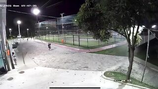 Drug Traffickers are using Drones also, this One Accidentally drops a Grenade almost hitting Children