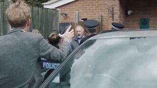 Man stands up against the British Police for Arresting Him for LGBT flags in shape of a swastika on Facebook