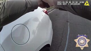 Cop thinks Man on Porch with a Gun is Dead, but he Fires back striking the Officer