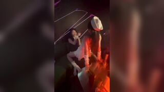 Girl gets Lap Dance from the best Hip Swinger in the Strip Club