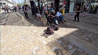 Masked Antifa Soy Boy Steps to Alpha Male.... FAFO Ensues!!