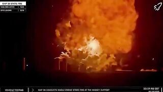 SpaceX Starship explodes into enormous fireball during test at Texas facility